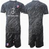 Atletico Madrid Torwart Heimtrikot 2024-25 Kurzarm (+ kurze hosen)